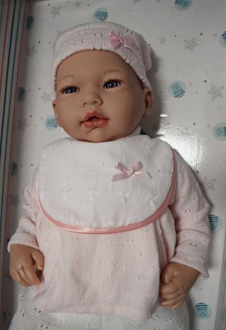 MUÑECA REBORN MARCA GUCA - JULIA - 46 cm