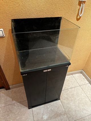 Mueble Acuario + Acuario Cristal