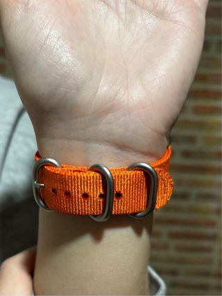 Casio AE-1200 Mod Naranja Retro