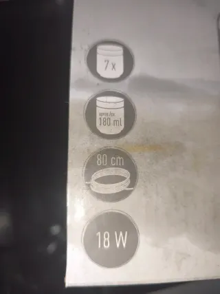 Yogurtera Silvercrest con 7 tarros