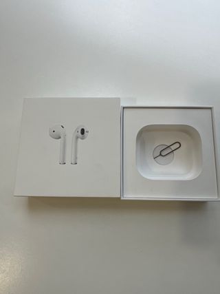 Funda Airpods Pro 2 Rosa y Blanca con el ticket