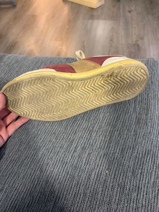 Zapatillas Mulaya Talla 41 Beige/Rojo