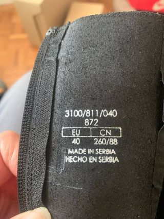 Stivaletti Zara Pelle Neri Nuovi