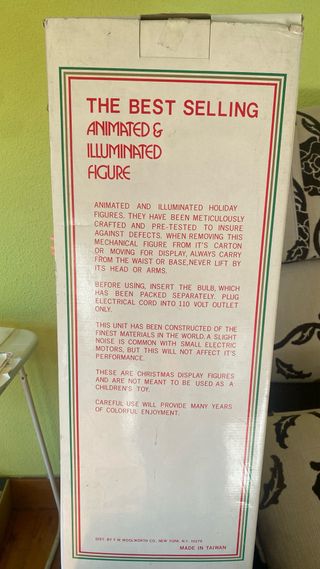 Figura Animada Iluminada Original USA