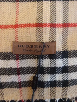Bufanda Burberry Clásica Tartán