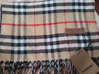 Bufanda Burberry Clásica Tartán