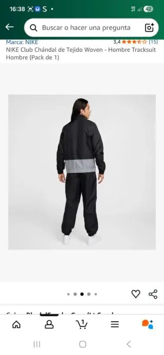 Conjunto Nike Chándal Tejido Woven Hombre