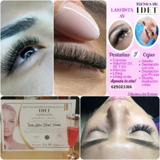 pestañas volumen, diseño, depilación y tinte de ce