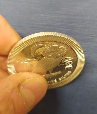 2017 Niue 2 Dollari Argento 999 Athena