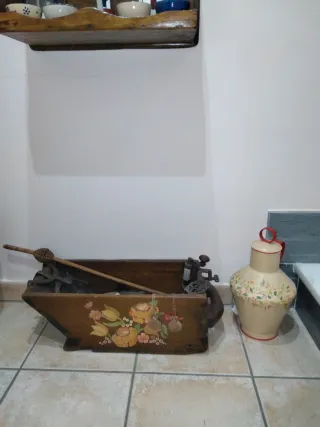 Espejo decorativo madera y cristal