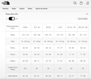 Plumífero niño The North Face reversible, talla L