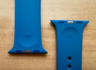 Apple Watch 38mm. Denim Blue Sport Band S/M