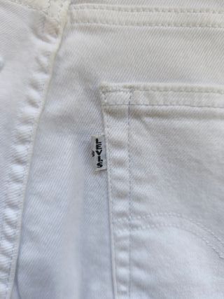 Vaqueros blancos Levi’s 721 High Rise Skinny mujer