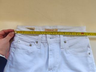 Vaqueros blancos Levi’s 721 High Rise Skinny mujer
