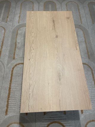 Mesa de centro moderna roble