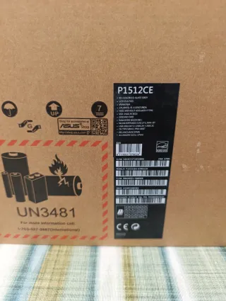 Portátil ASUS p1512ce