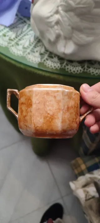 Lote de 10 figuritas antiguas