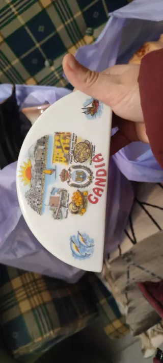 Lote de 10 figuritas antiguas