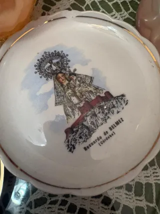 Lote de 10 figuritas antiguas