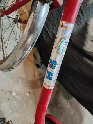 Bicicleta BH Roja Vintage