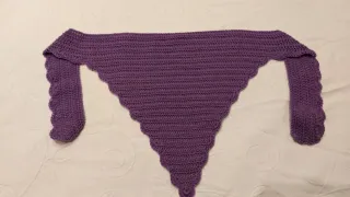 Toquilla tejida a mano para niña