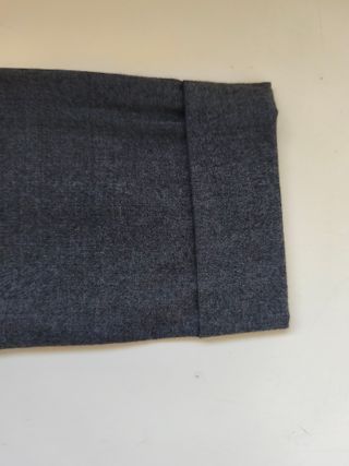 Pantalón mujer TOT-HOM gris talla 38 tejido lana v