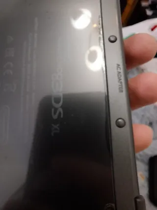 Nintendo New 3DS XL Gris IPS top
