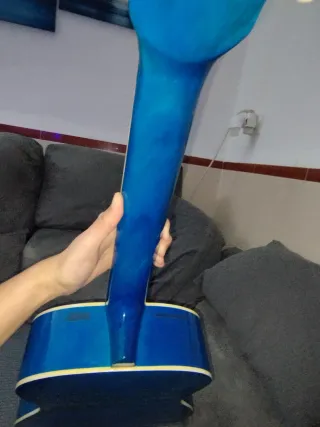 Guitarra Toledo Primera Azul