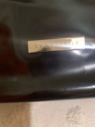 Borsa a mano vernice nera