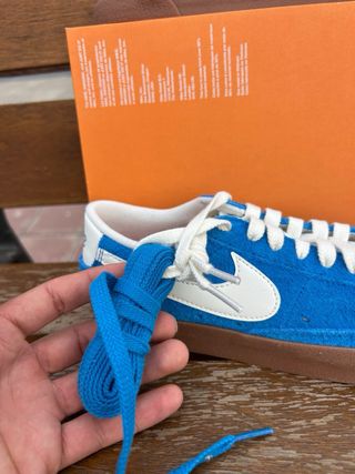 Nike Blazer Low '77 Vintage Azul/Blanco
