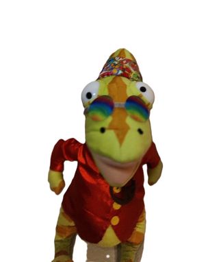 Peluche Carletto Kermit Rana Sofficini