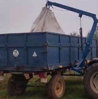 Pluma Hidráulica para Tractor