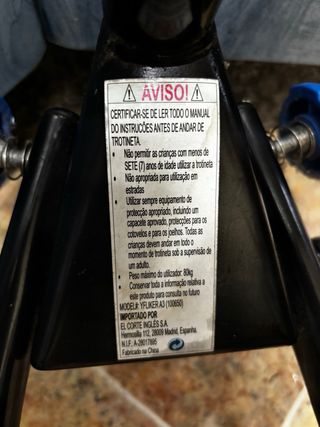 Bipatinete Scooter Rueda Neon