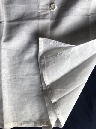 Blusa sin mangas blanca talla S