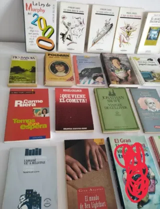PACK 20 LIBROS 15€