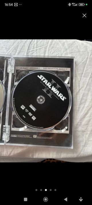 Trilogía Star Wars Episodios I, II, III DVD