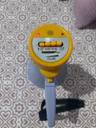 Altavoz Megáfono Gris y Amarillo