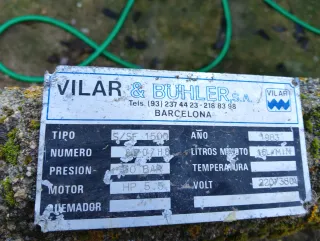 Hidrolimpiadora trifásica alto rendimiento.