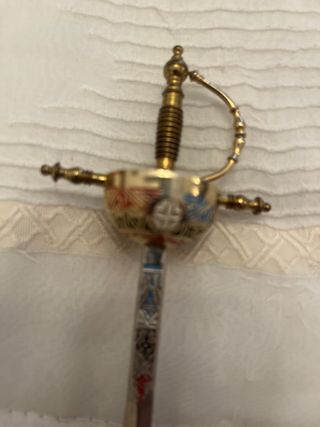 Mini Espada Toledo Decorativa