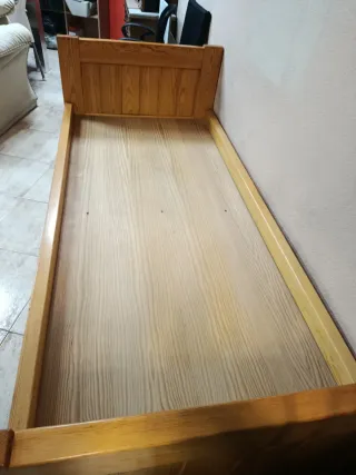 CAMA DE MADERA PINO