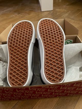 Zapatillas Vans Canvas Plataforma Negras