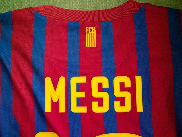 ORIGINAL F.C. BARCELONA 11-12 MESSI 10 CAMISETA XL