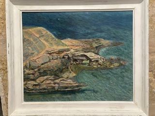 Quadro roccioso sul mare