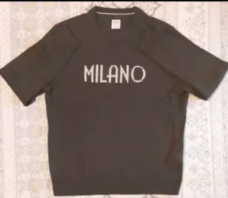 Jersey MILANO Hombre Talla M Verde Oliva