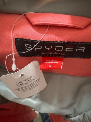 Chaqueta Esquí Spyder Infantil Talla S