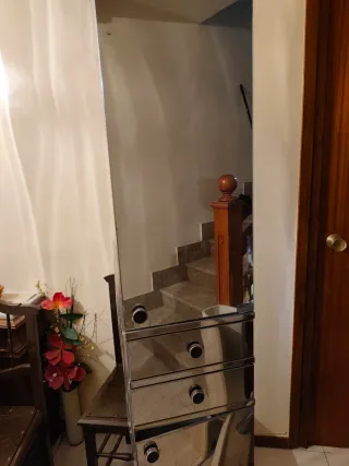 Mueble de baño espejo cristal