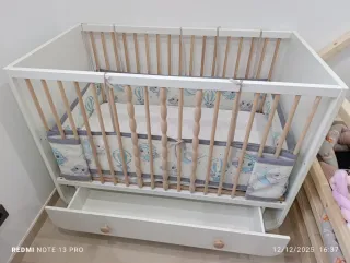 Conjunto cuna evolutiva ikea