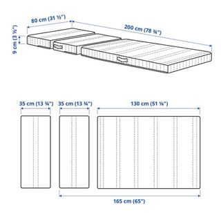 Cama extensible SUNDVIK 80x200