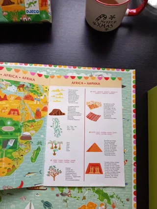 Puzzle Djeco 200 piezas observación