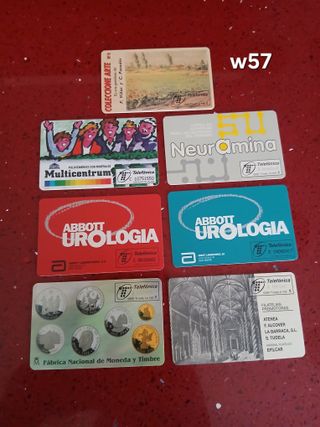 7 Carte Telefoniche Spagna